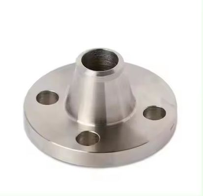 Dimensioni personalizzate Flange in acciaio inossidabile argento con standard ISO e connessione a flange