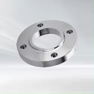 Dimensioni personalizzate Flange in acciaio inossidabile argento con standard ISO e connessione a flange