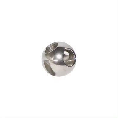 Norma nazionale DN150-DN300 201/304/316L Valvola a sfera a tre vie in acciaio inossidabile con resistenza alla corrosione e superficie lucidata a specchio