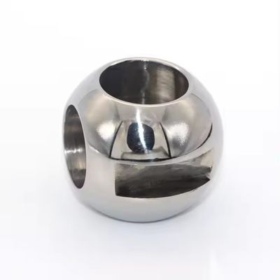 Norma nazionale DN150-DN300 201/304/316L Valvola a sfera a tre vie in acciaio inossidabile con resistenza alla corrosione e superficie lucidata a specchio