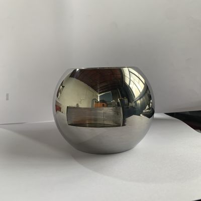 DN5-DN12 sfera di valvola galleggiante trasparente con resistenza alla corrosione e finitura argentina in acciaio inossidabile 304/316L