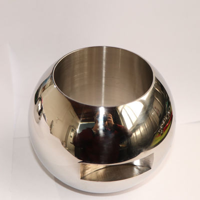 DN5-DN12 sfera di valvola galleggiante trasparente con resistenza alla corrosione e finitura argentina in acciaio inossidabile 304/316L