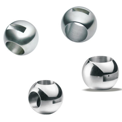 Valvole ricambi specchio lucidato 201/304/316l Valvola a sfera in acciaio inossidabile