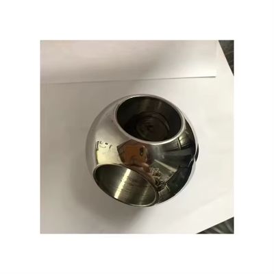 Accessori per valvole di porta in acciaio inossidabile DN50 certificati ISO con superficie lucidata a specchio e piccola palla di ricambio in metallo