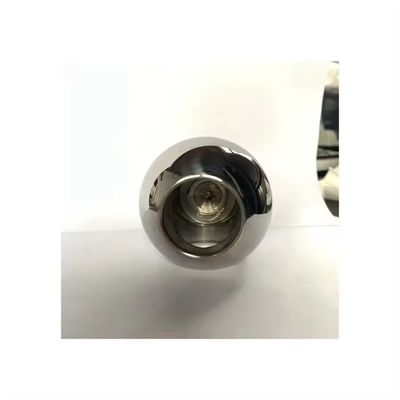 Accessori per valvole di porta in acciaio inossidabile DN50 certificati ISO con superficie lucidata a specchio e piccola palla di ricambio in metallo