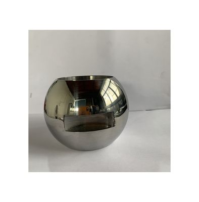 Valvole Ricambi Valvola a sfera regolabile a un pezzo con design trasparente e superficie lucidata a specchio in 201/304/316L