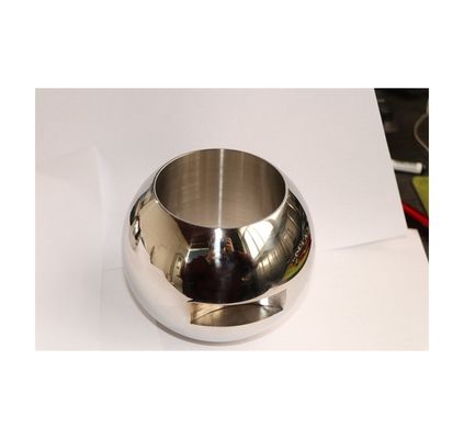 Valvole Ricambi Valvola a sfera regolabile a un pezzo con design trasparente e superficie lucidata a specchio in 201/304/316L