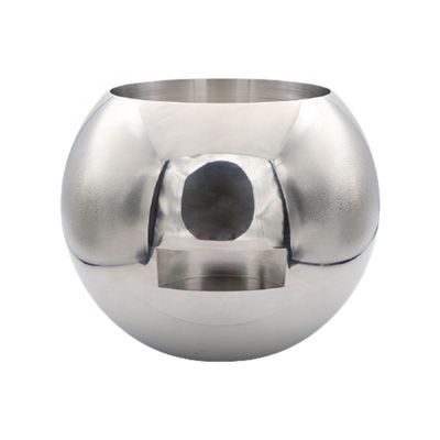 DN25 Valvola a sfera trasparente per produttori di acciaio con supporto OEM personalizzato e struttura trasparente