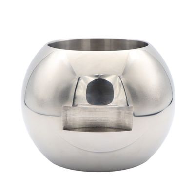 DN25 Valvola a sfera trasparente per produttori di acciaio con supporto OEM personalizzato e struttura trasparente