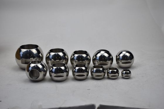 Valvole di ricambio vendita diretta di valvole a sfera di un pezzo accessori con superficie lucida a specchio e regolabile