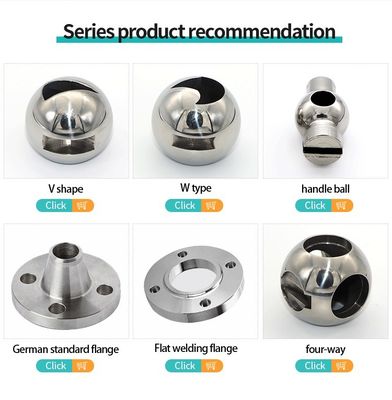 Valvola a sfera in acciaio inossidabile a superficie lucidata specchio per valvole garantite Parti di ricambio OEM Supporto Design trasparente