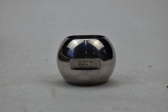 Accessori per valvole a sfera regolabili in uno solo pezzo con resistenza alla corrosione nella superficie lucidata a specchio