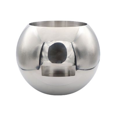 Prodotti popolari DN250-DN500 Componente di ricambio di valvola a sfera trasparente con superficie lucidata a specchio e resistenza alla corrosione