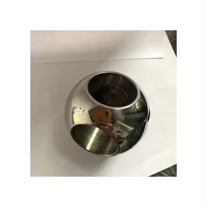 Accessori per valvole di porta in acciaio inossidabile DN50 certificati ISO con superficie lucidata a specchio e piccola palla di ricambio in metallo