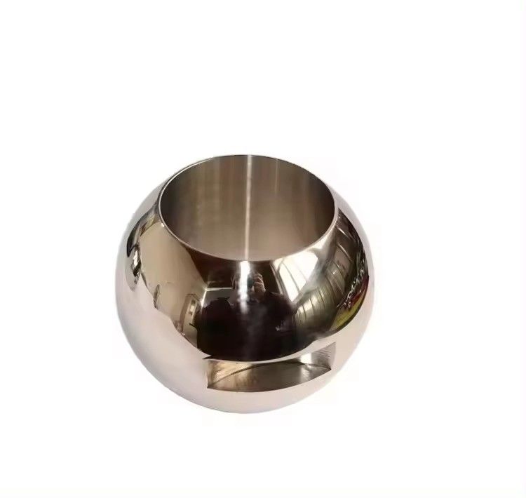 Vendita di pezzi di ricambio di valvole a sfera standard nazionali con design trasparente e superficie lucidata a specchio