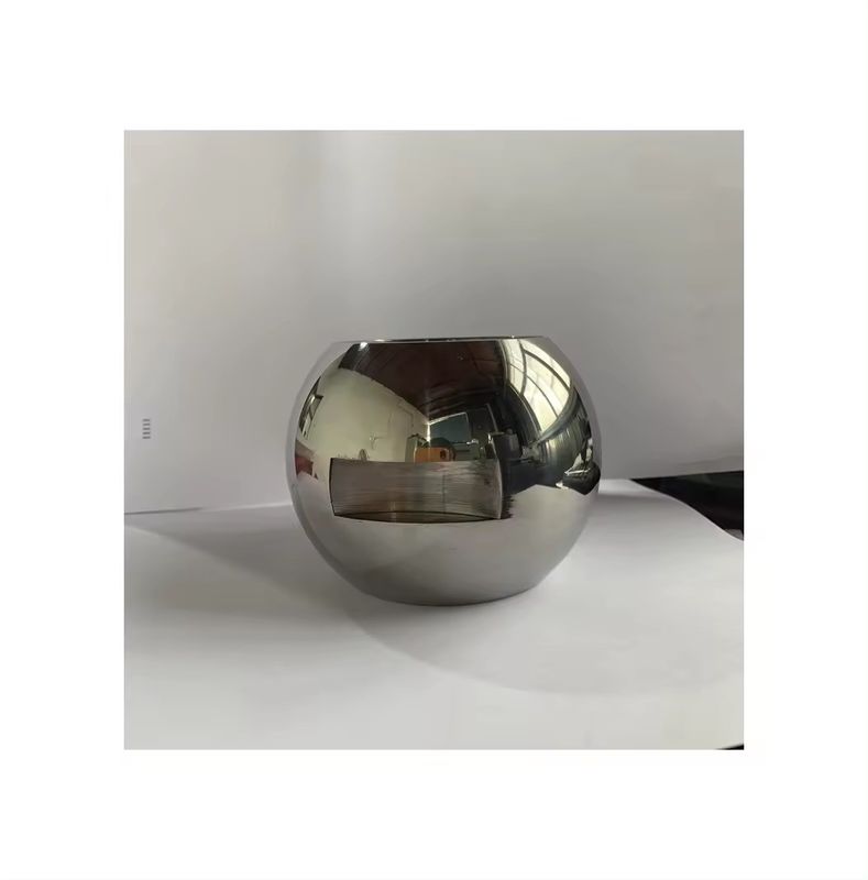 Sfera in acciaio inossidabile a superficie lucidata specchio per valvola di lucidatura elevata e resistenza alla corrosione in acciaio inossidabile nell'industria Prodotto cavo