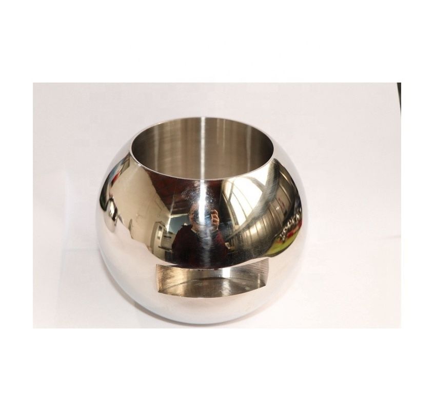 Supporto personalizzato 201/304/316L Valvola a sfera mini in acciaio inossidabile con installazione rapida e superficie lucidata a specchio