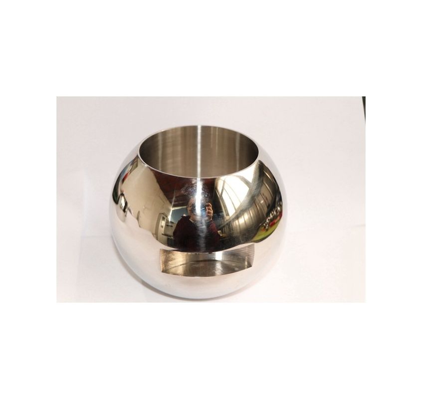 Valvole Ricambi Valvola a sfera regolabile a un pezzo con design trasparente e superficie lucidata a specchio in 201/304/316L