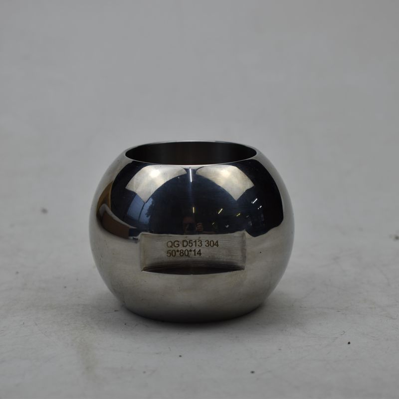 Valvole Ricambi Valvola a sfera in acciaio inossidabile con superficie lucidata a specchio e supporto personalizzato OEM in standard nazionale