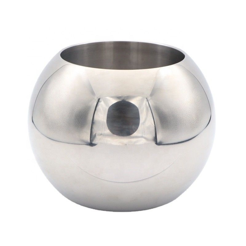 DN25 Valvola a sfera trasparente per produttori di acciaio con supporto OEM personalizzato e struttura trasparente