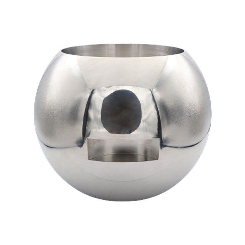 Prodotti popolari DN250-DN500 Componente di ricambio di valvola a sfera trasparente con superficie lucidata a specchio e resistenza alla corrosione